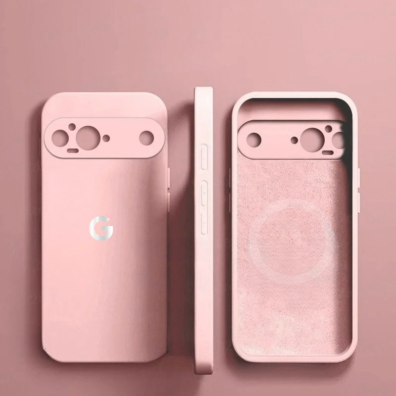 Original Liquid Silicone Candy Color Magnetic Charge Skin-friendly Case For Google Pixel 11 10 9 Pro XL 8 7A/Pro Protector Cover