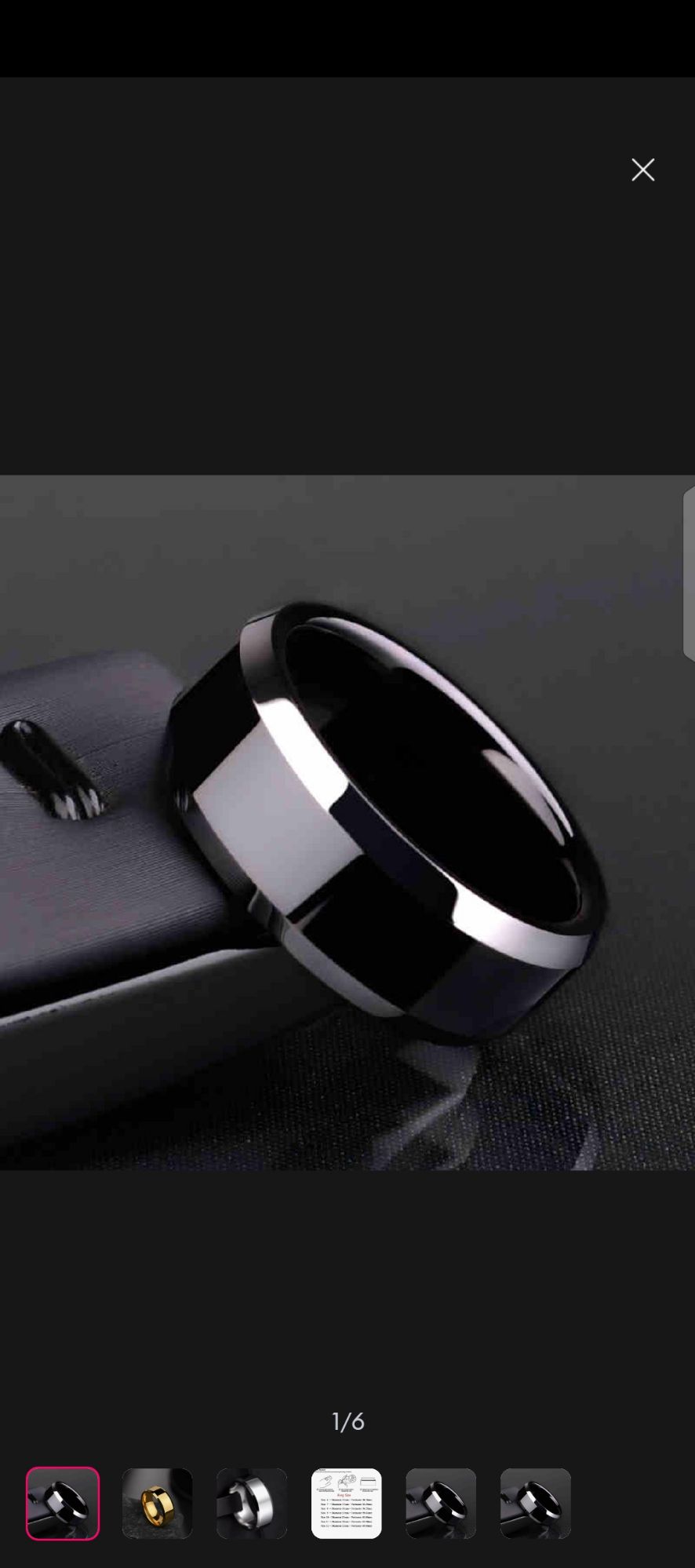 Personalized High-Shine Ring with Free Name Engraving & Gift Box