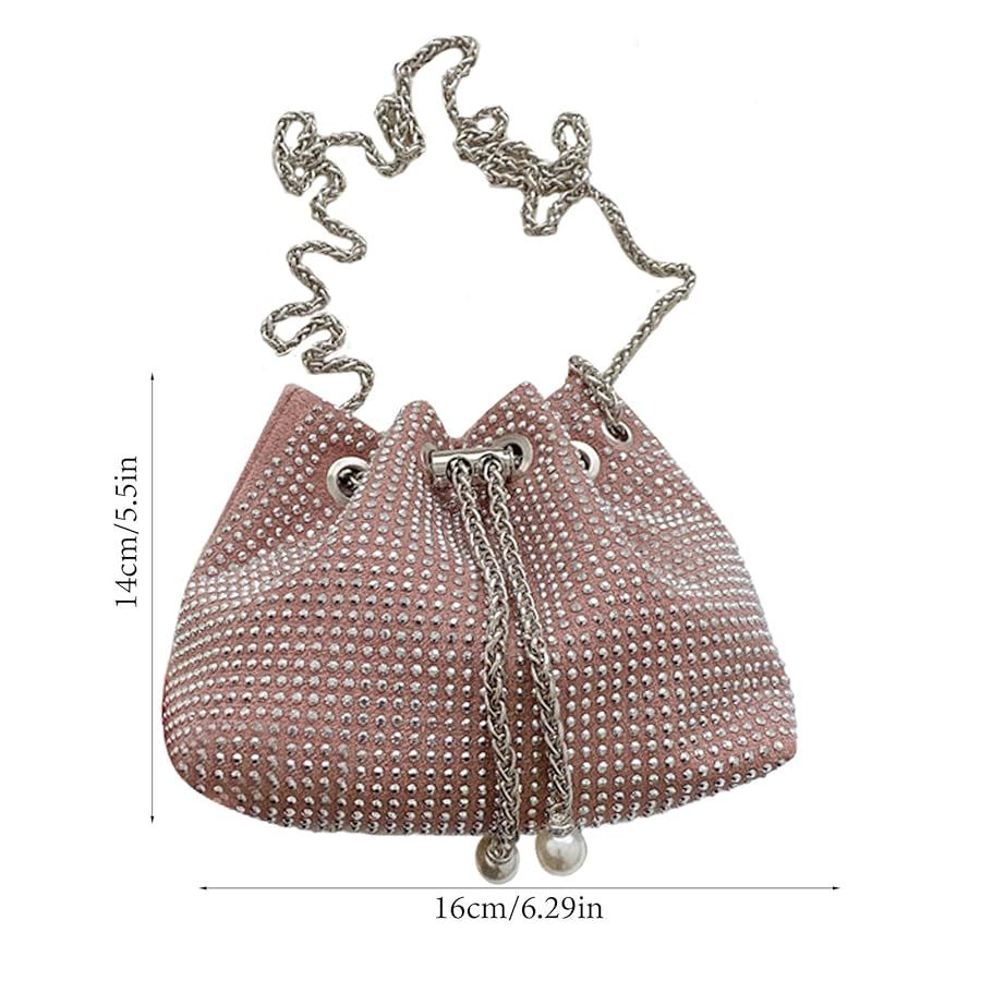 Potli Bag China, Stone Style Bag Imported With Long Chain