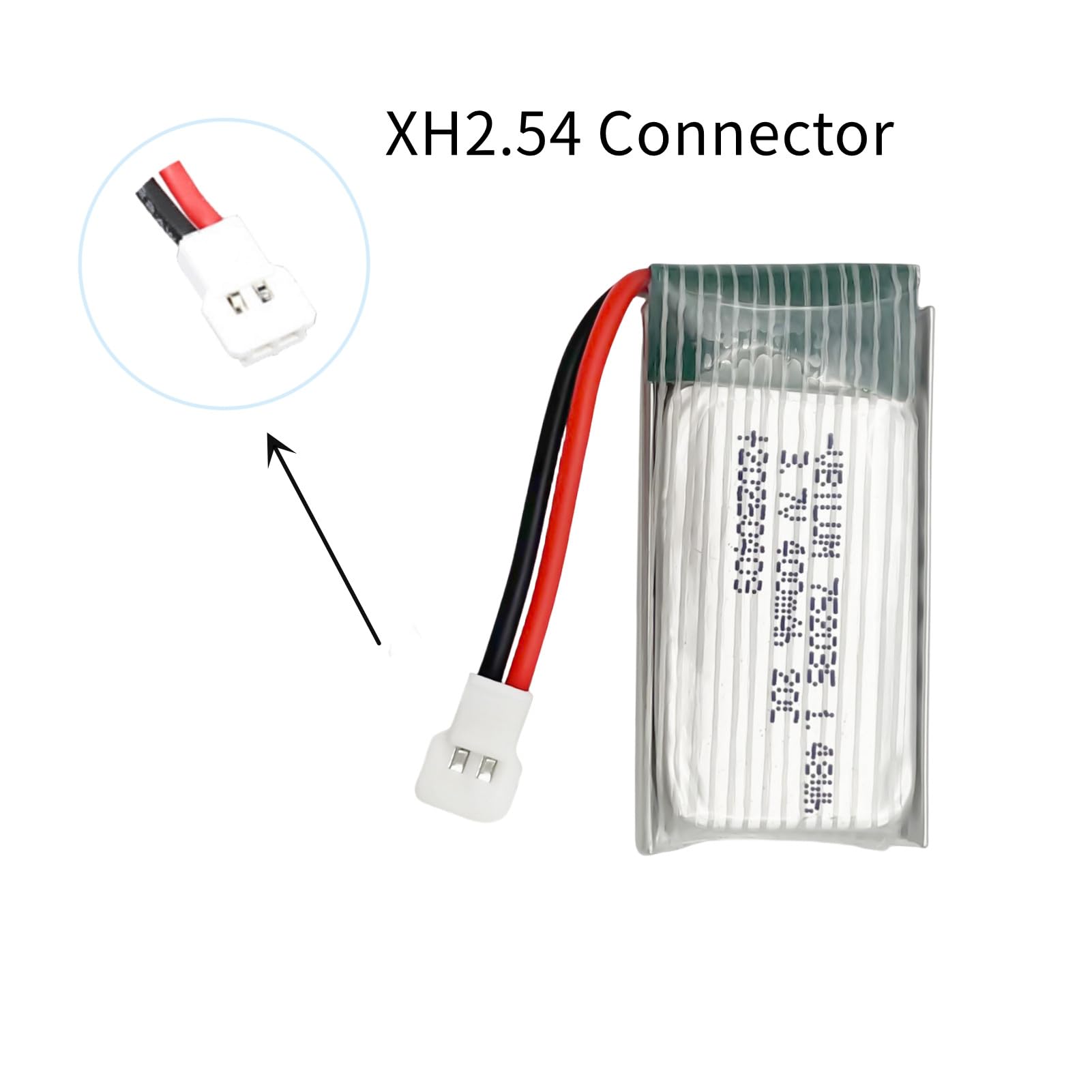 RC Fighter Jet Battery 3.7V 400mAh Rechargeable Lithium Battery for RC Airplane / RC Jet Toy