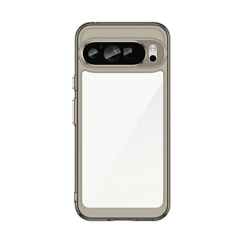 Luxury Acrylic Phone Case for Google Pixel 9 8 7 Pro XL 8A 7A 6A Full Protection Transparent Back Plate Drop Protection Cover