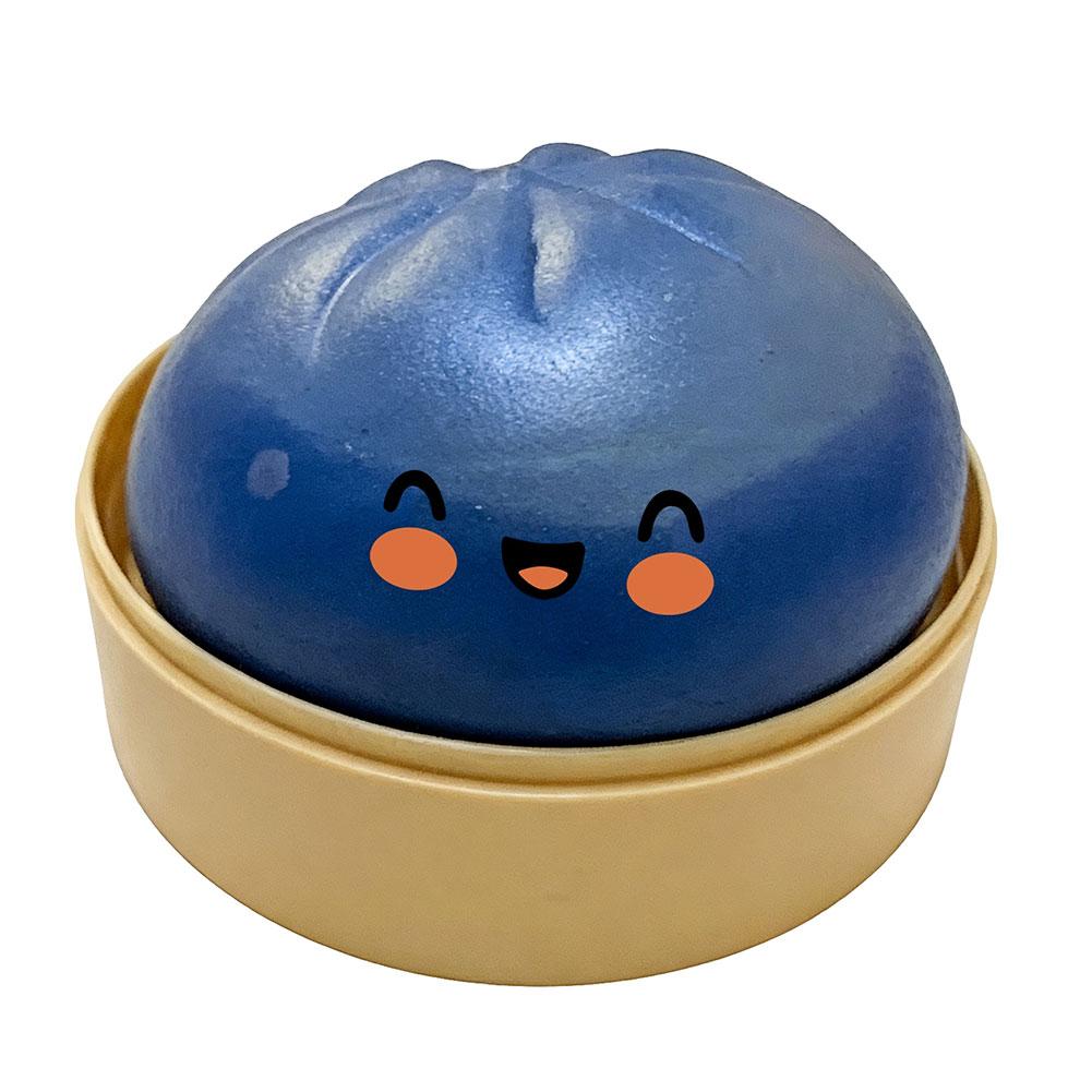 Cute Crystal Steamer Dumpling Bun Slow Rising Squishy Stress Ball Pinch Simulation Steamed Bread Fidget squeeze Toy Relax 