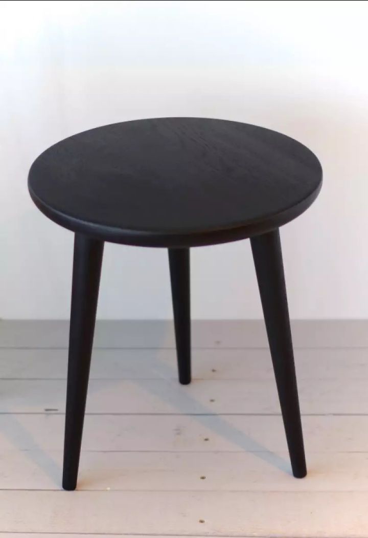 Black coffee table . folding table