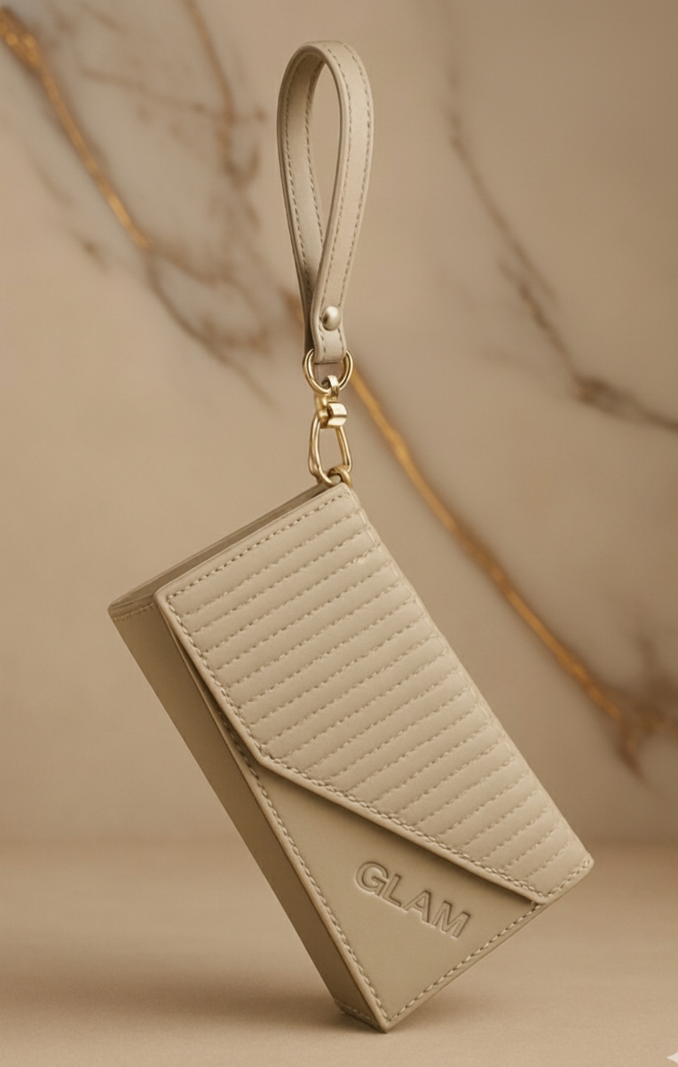 Fancy Hand Clutch for Girls & Women | Long Purse Wallet with Wristlet | Stylish Ladies Clutch Bag