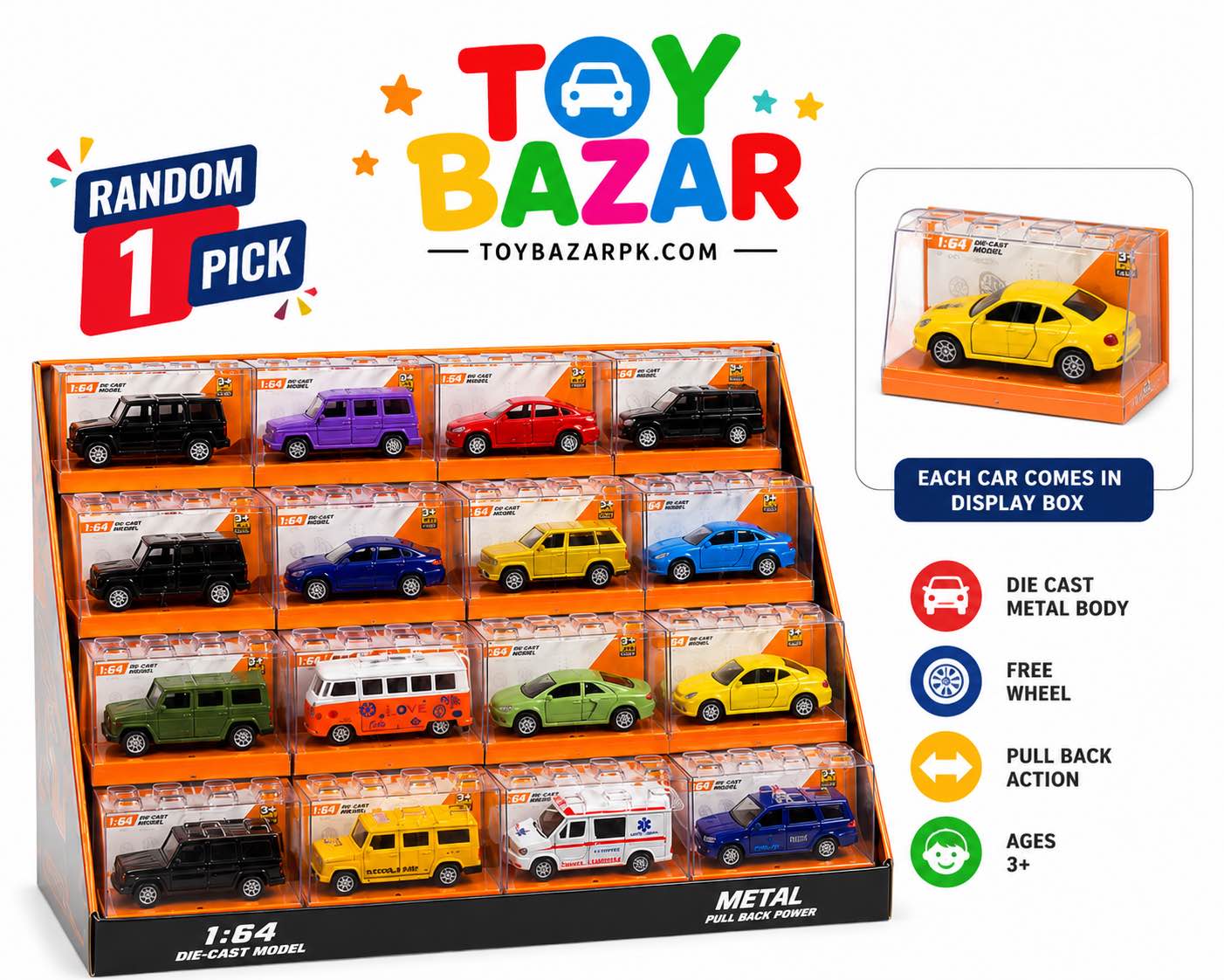 1 replica Hot  wheels collection 2024 pull back metal cars die cast metal cars for kids and collectors 36 model available