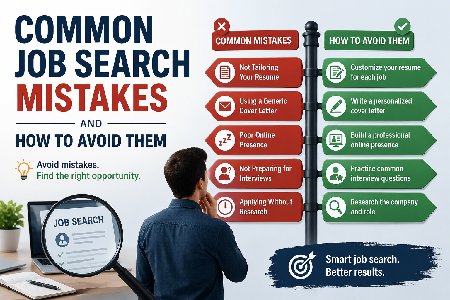 Job Search Mistakes