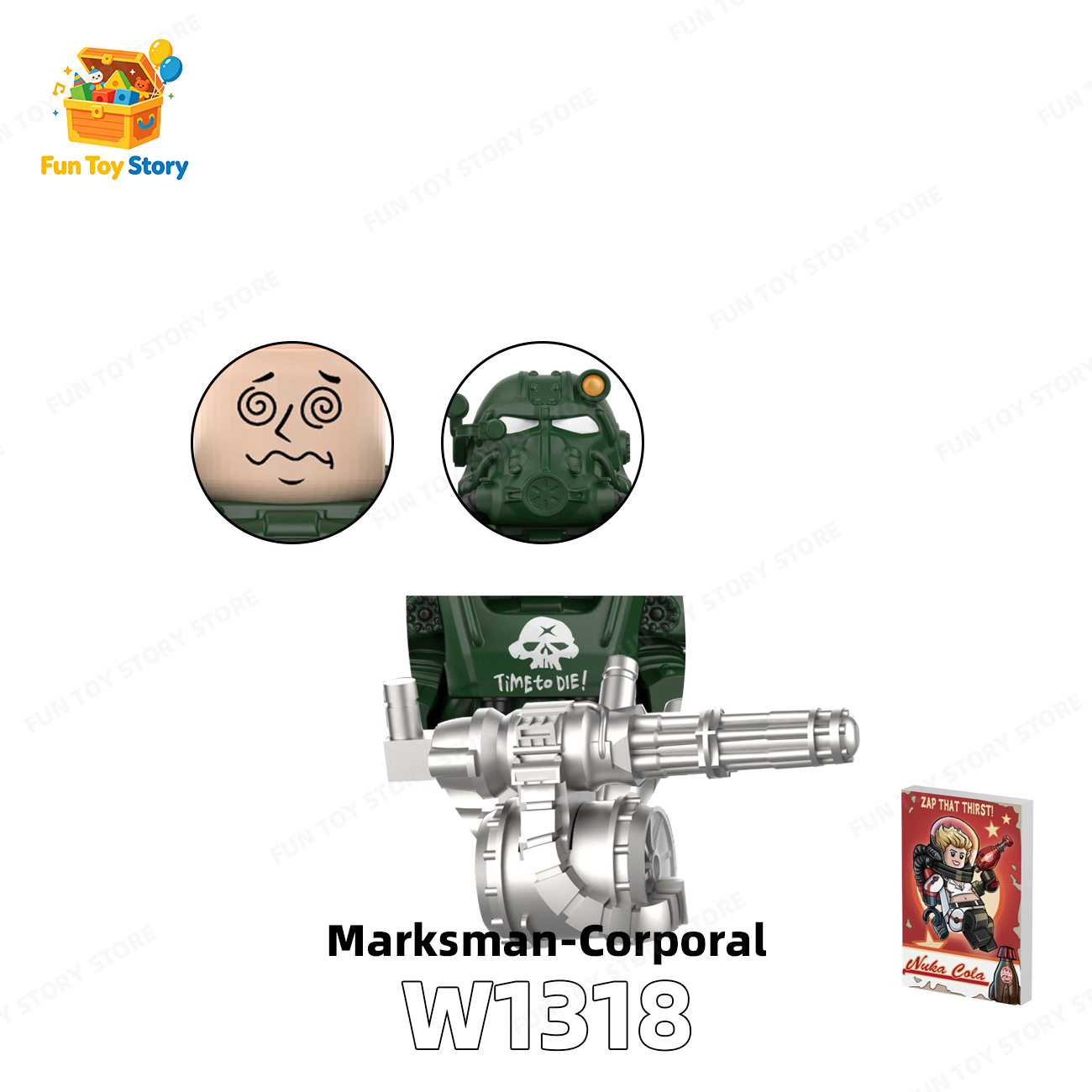 T60 Power Armored Officer Character Compatible with Third Party Models, Building Blocks, Toys, , and Enthusiasts' Collectio
