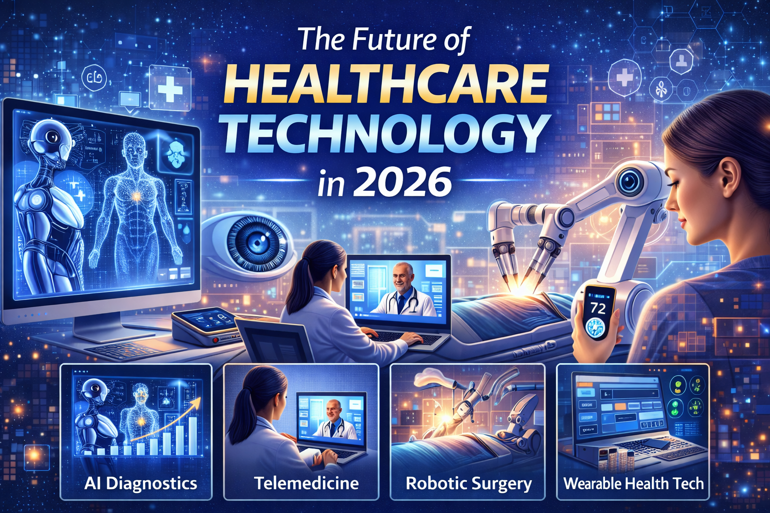 The Future of Healthcare Technology in 2026 – Smart Medicine and the Rise of Digital Care