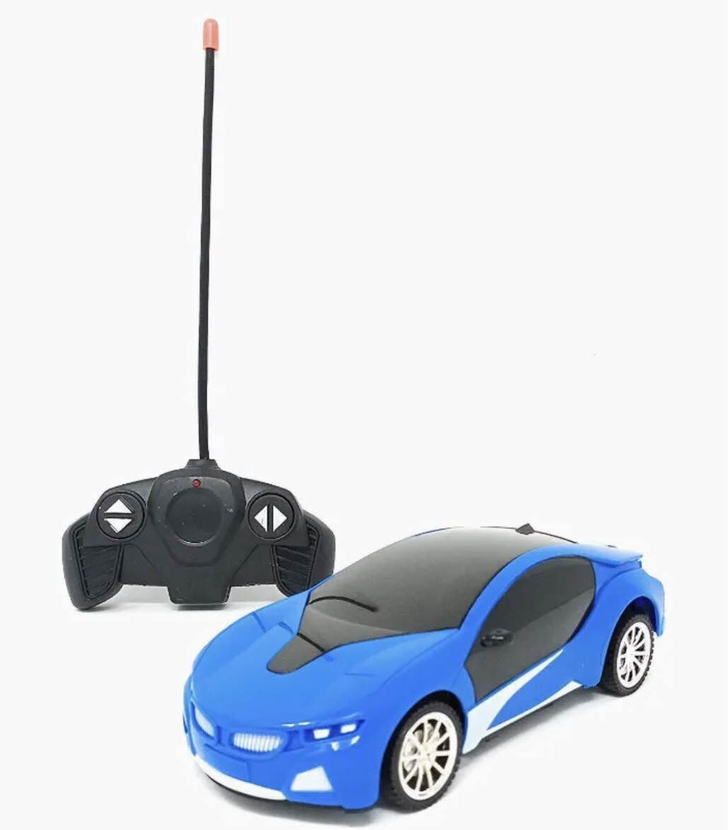 REM control car with 3D lights for kids