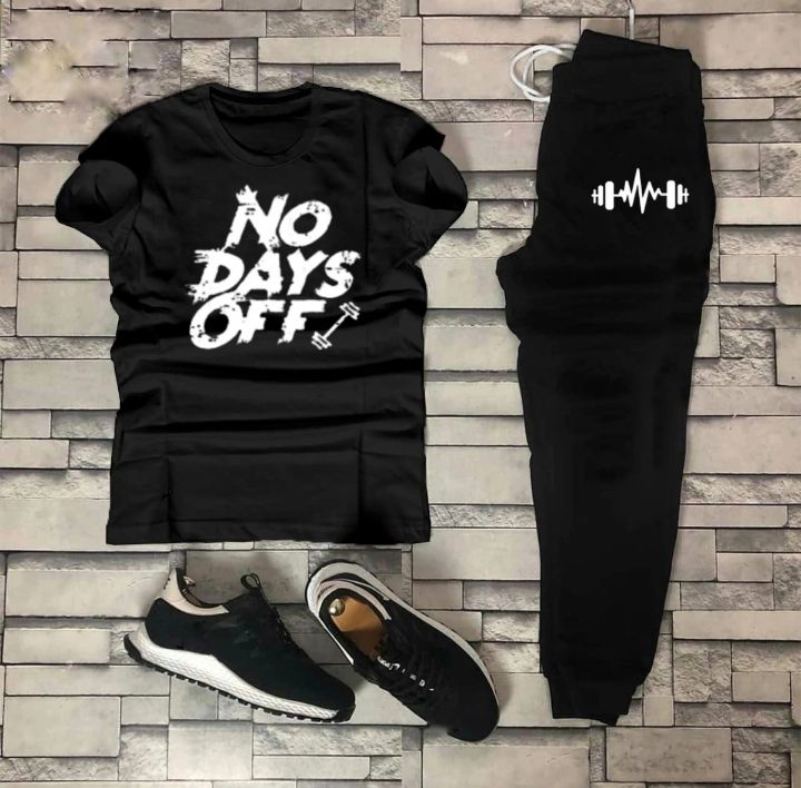 TRACKSUIT -NEW PRINTED T-SHIRT & TROUSER FOR BOYS & MEN