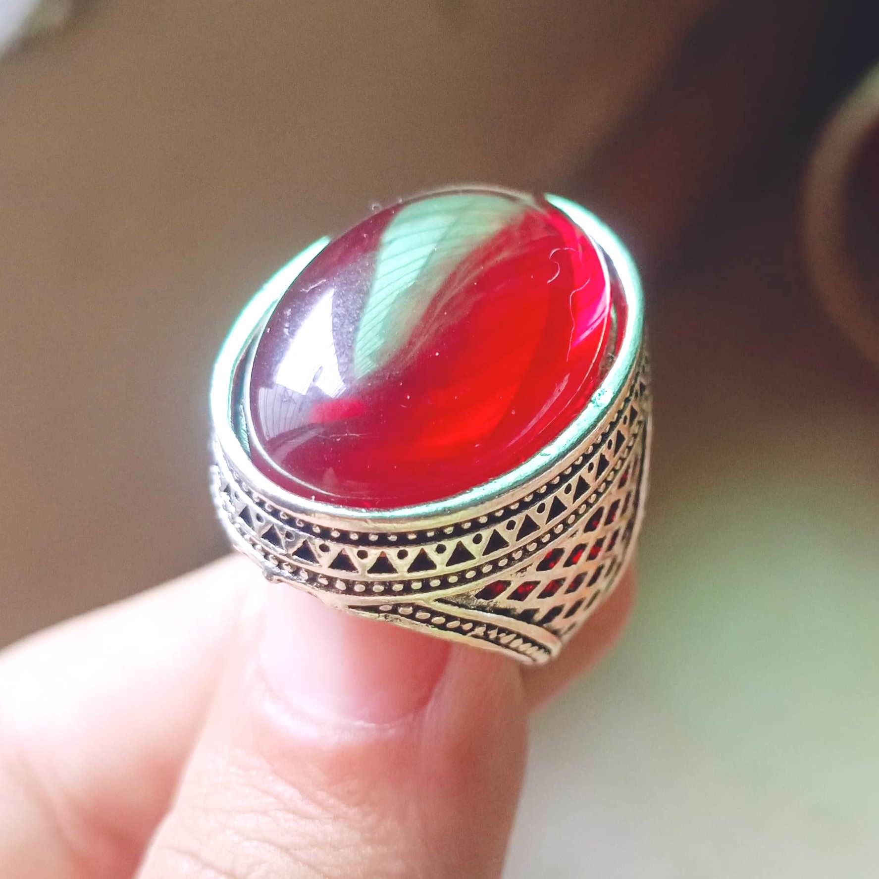 Anari yaqoot  Black Haqeeq Turkish Stylish Stone Ring Turkish Design Rings For Men and Boys Fashion Stylish New Design Rings Stainless Steel /Anari Yaqoot stone /anari yaqoot gemstone/red stone.Black haqeeq/Stone/Gemstone