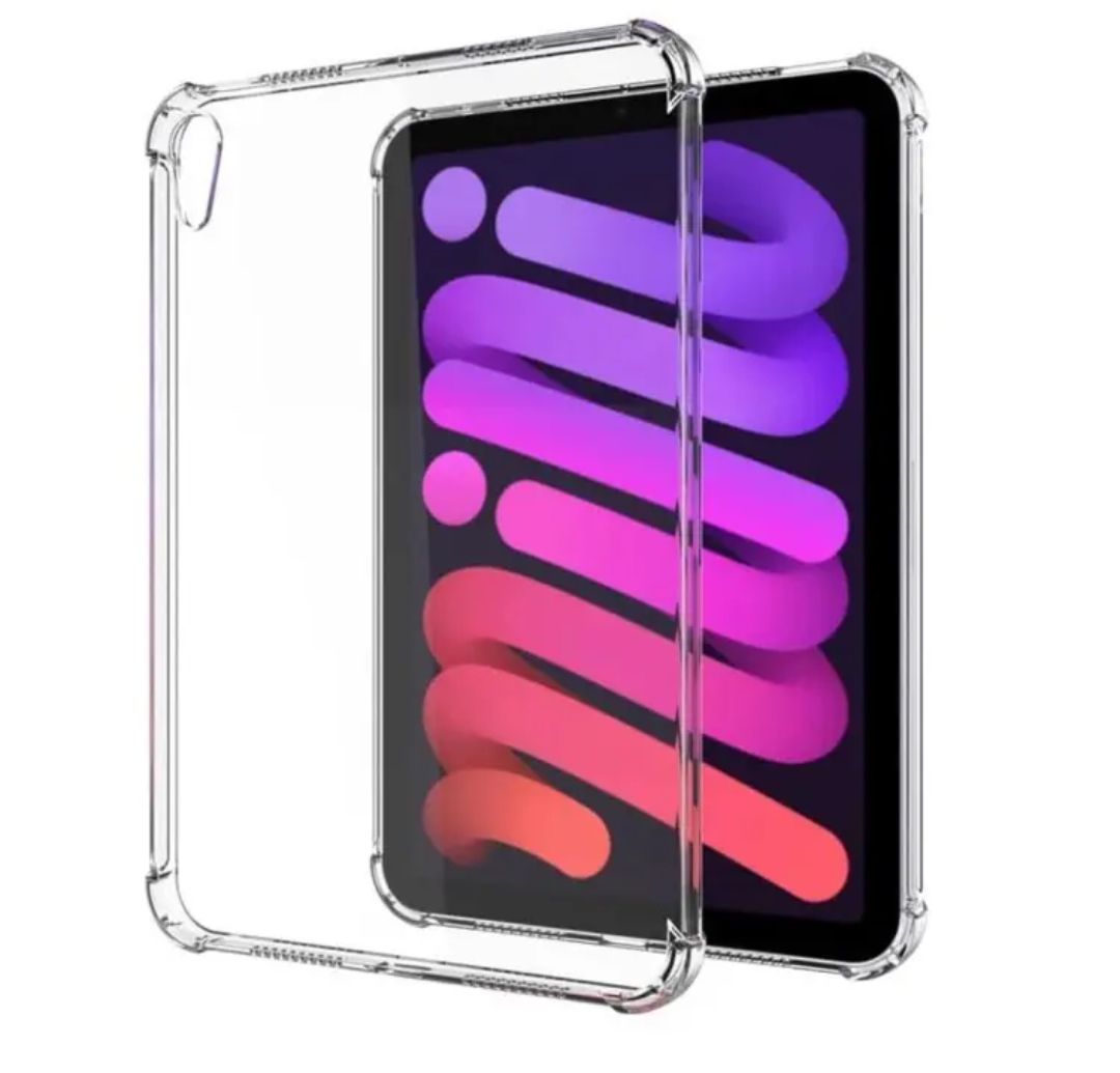 Tab Mini 6 Clear Case Transparent TPU - Shockproof Protective Back Cover