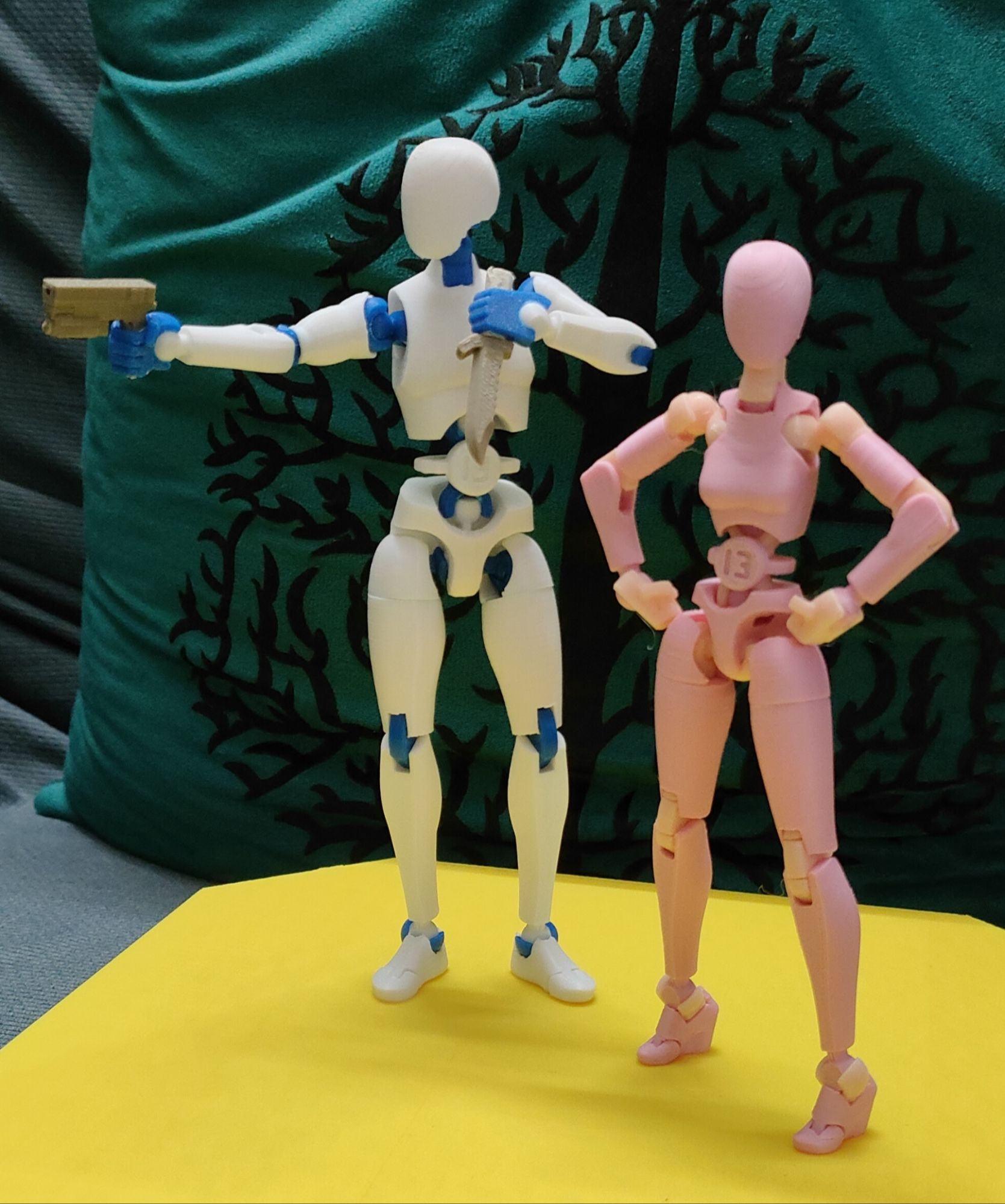 Carbon 13 Dummy 13 upgrade New Latest Articulated Posable Artist model Action Figure Toy