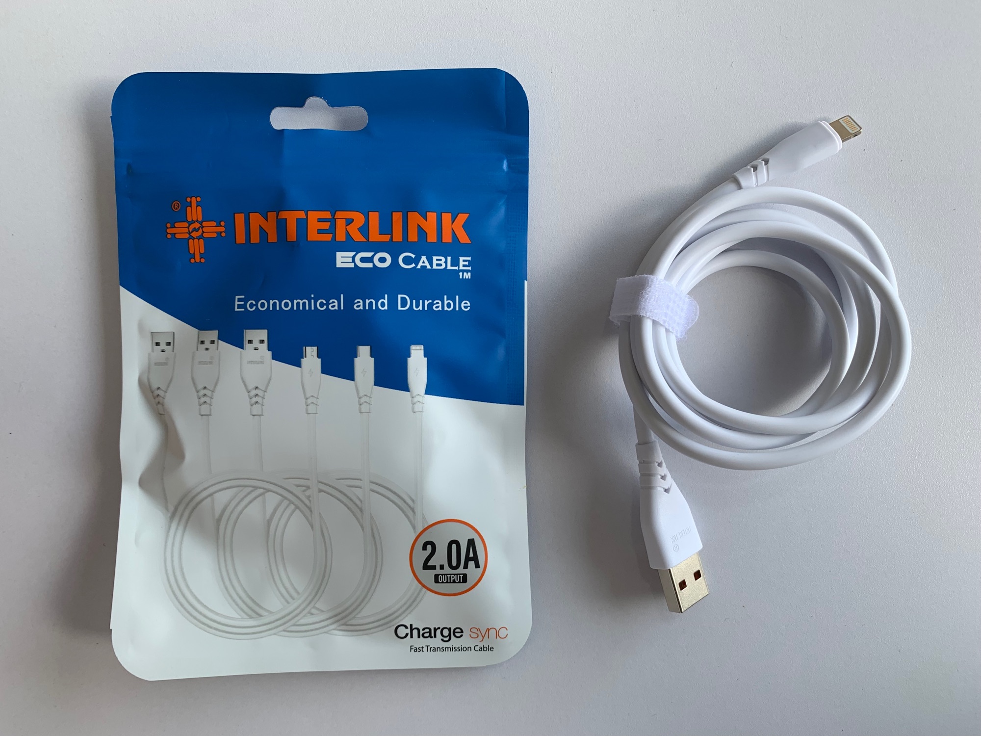 Interlink IPhone Lightning USB Data Cable/ Charging Cable