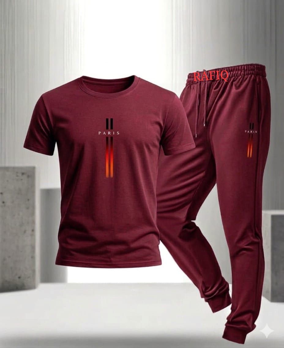 NEW ARRIVAL 2 PC PRINTED SUMMER TRACKSUIT FOR MEN _ SOFT AND COMFORTABLE FABRIC SUMMER TRACKSUIT FOR MEN _TRACKSUIT FOR MEN_ PREMIUM T SHIRT AND TROUSER SET PRINTED SUMMER TRACKSUIT FOR MEN_TRACKSUIT FOR BOYS