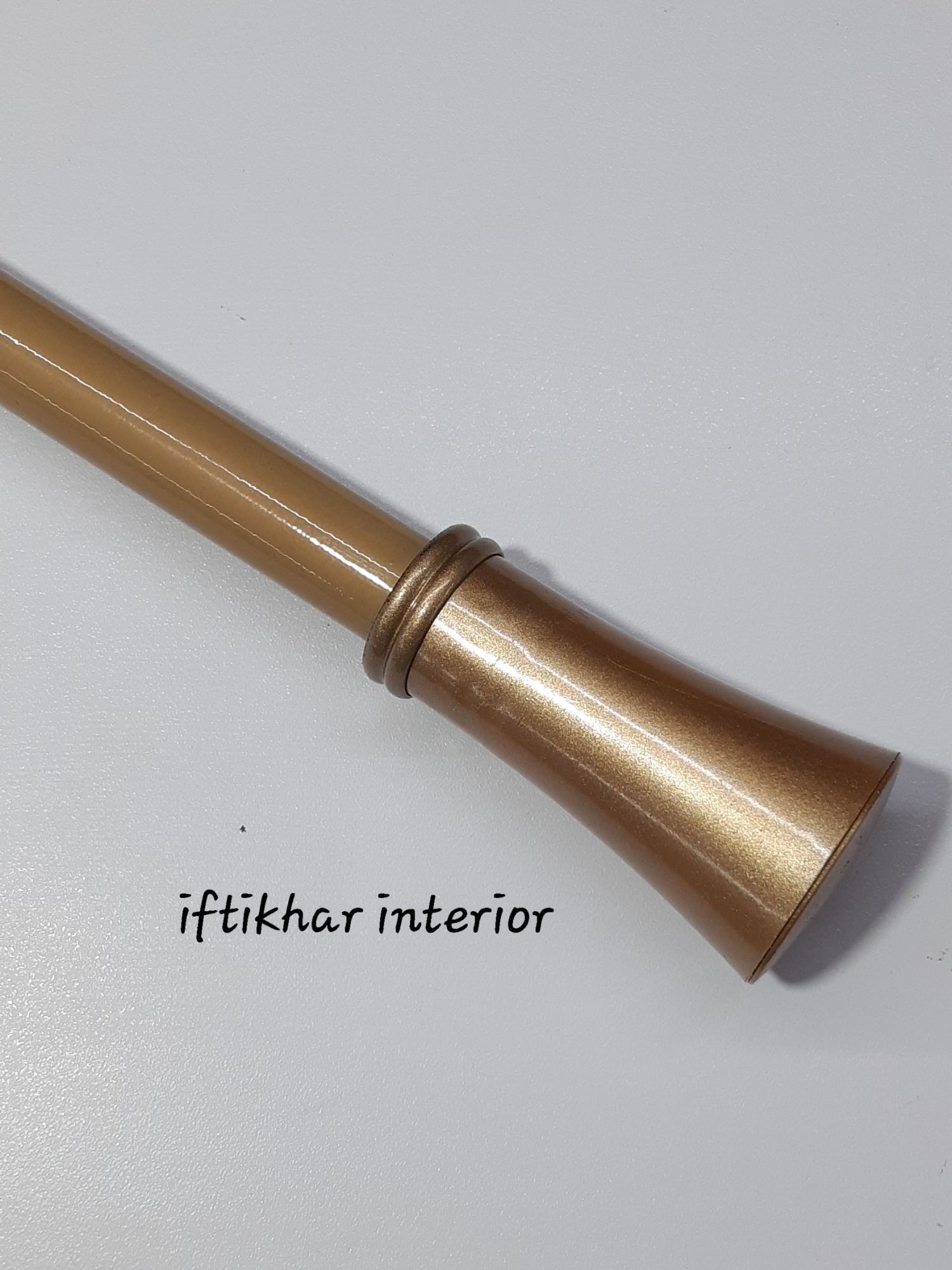 Cone Style Curtain Rod Knobs pack of pair