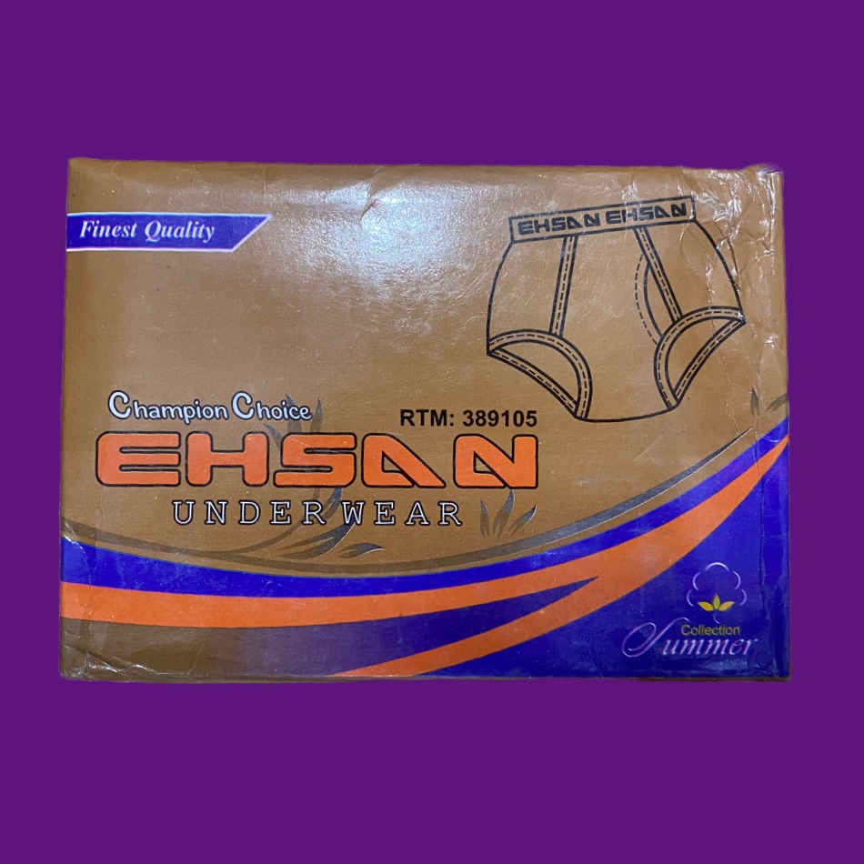 Mens Briefs - Soft Pure Cotton Underwear For Mens - Ehsan Brand High Quality - Pack Of 3
