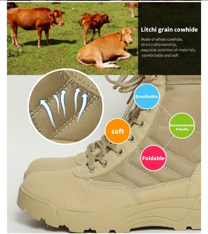 Army commando long shoes, combat Swat Military long shoes, hicking long shoes