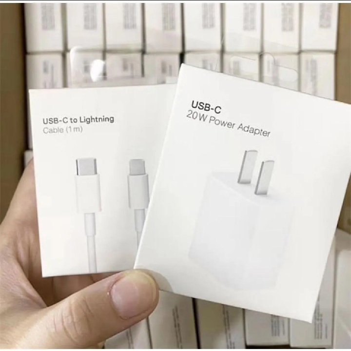 20watt Fast Charger With Cable Type C To Lightening 2pin 20watt Pd Charger Compatible With 7, 8, X, 11, 12, 13, 14 price in Pakistan