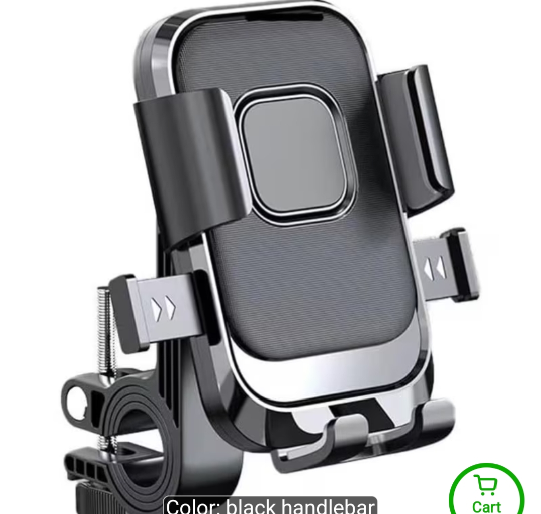 Universal Motorcycle Mobile Phone Holder | Bike Mobile Stand | 360° Rotating Anti-Slip Handlebar Phone Mount | Adjustable Mobile Holder for Bike & Bicycle mobile stand for bike