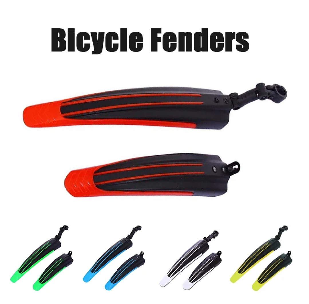 Road Bike Bicycle MTB Cycling Mudguards Front/Rear Tire Fenders Adjustable Pair