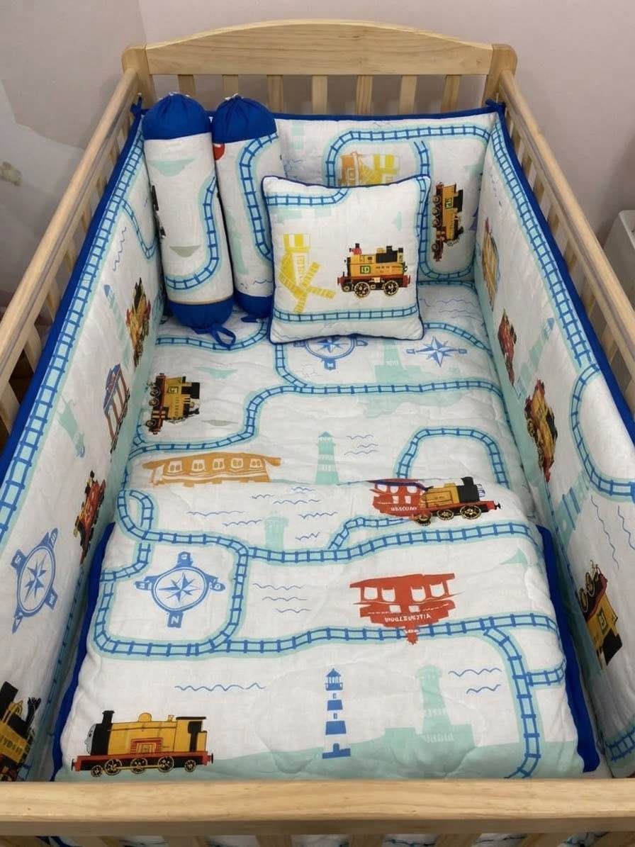 BABY COT SET- CRIB BEDDING FOR NEW BORN