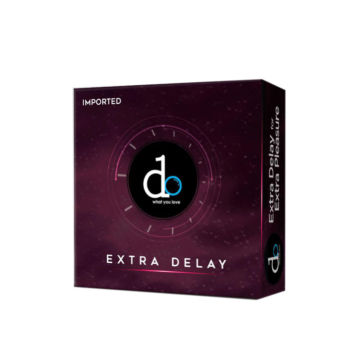 DO Extra Delay Condoms – Extended Performance & Reliable Protection | Pack of 1 & Pack of 2