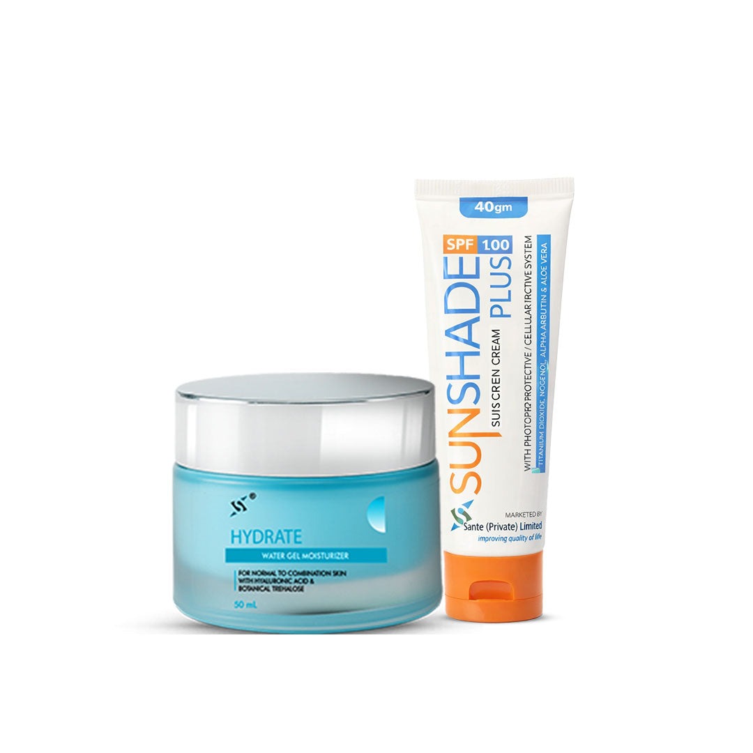 Sante Hydration Meets SPF 100 | Personal Care Set | 2pcs