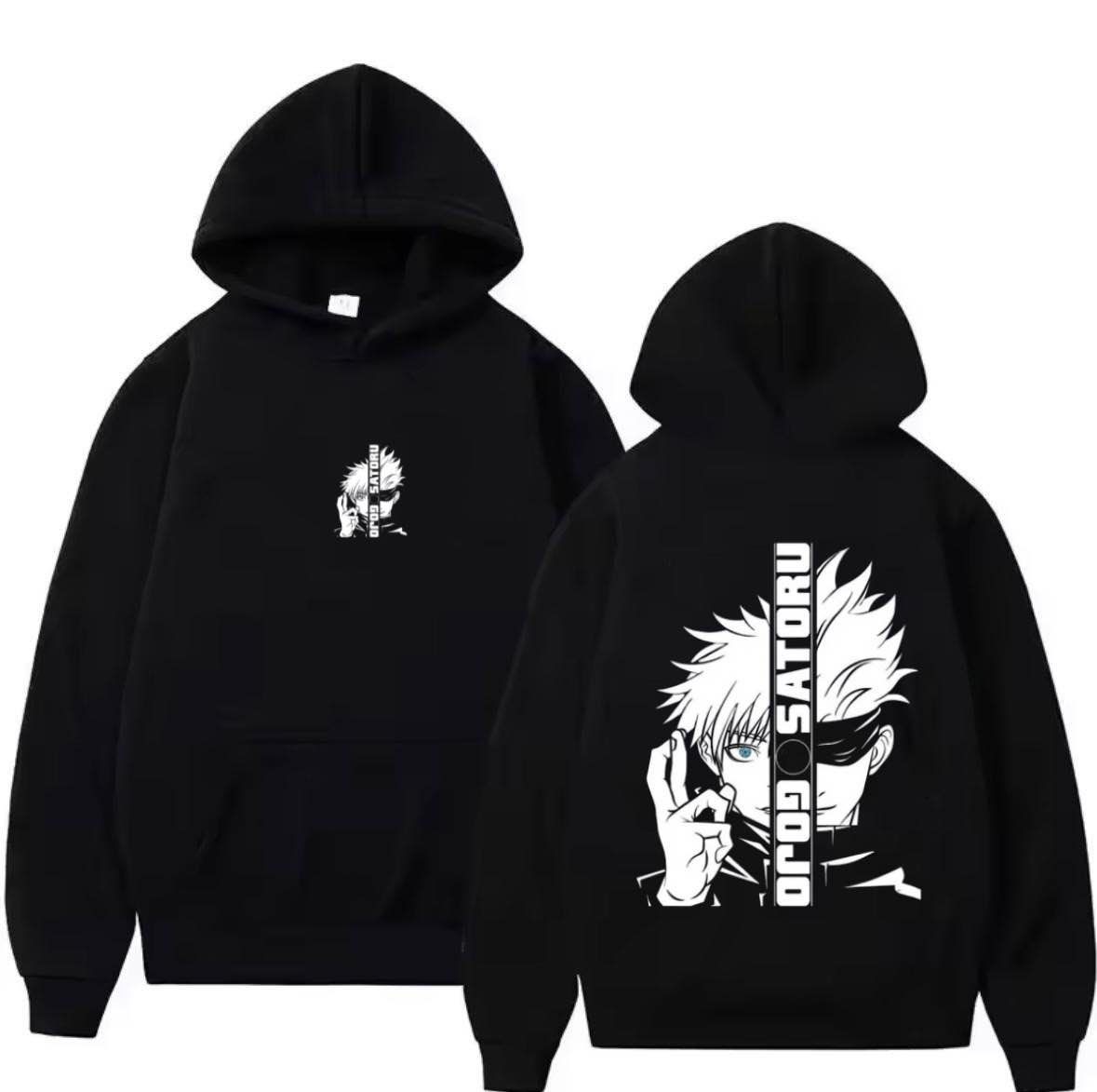 BURNOUT.PK NEW TRENDY PREMIUM QUALITY WINTER COLLECTION JOJO FRONT BACK PRINTING HOODIES FOR MENS