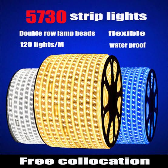 Celling Led Rope Double LED rope light celling light for indoor and outdoor decorations ...