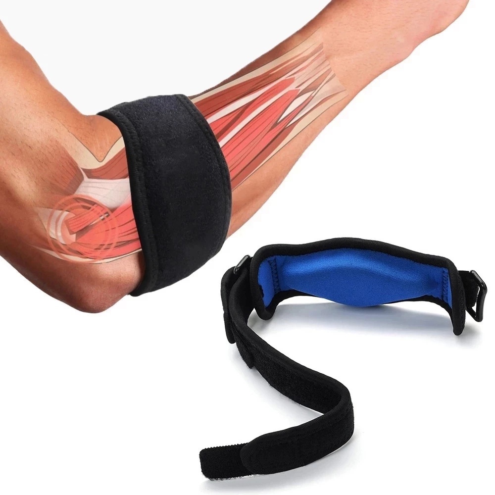 Elbow Support Brace Protector Pad Guard Strap for Tennis Sports adminton Elbow Guard Arm Joint Protector Basketball Elbow Gear