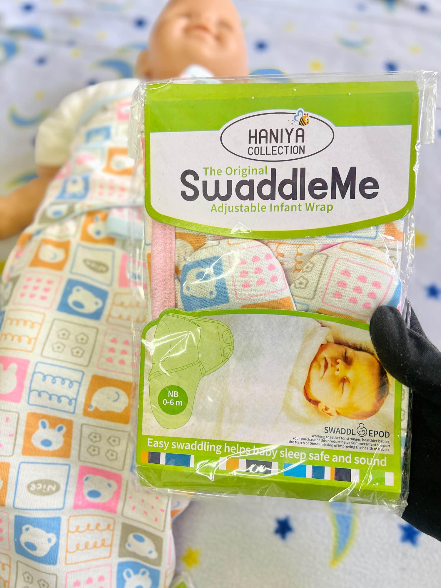 Blanket Swaddle For Newborn Baby Infant Baby Baba Size 0-6 Months Premium Quality