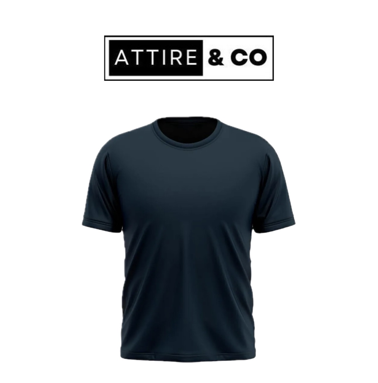 ATTIRE & CO BASIC HALF SLEEVES TSHIRTS FOR MENS