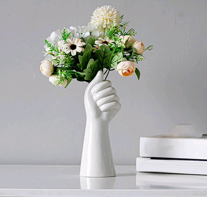 Nordic Style Girl Head Shape VASE Flower 🌺 Vase: Home 🏡 Decoration With FREE Charming GIFT 🎁