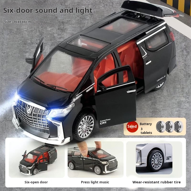 1:32 Mini Car Diecast Ambulance Fire-Truck Policecar Model Sound And Light Vehicle Simulation Collection  Toys