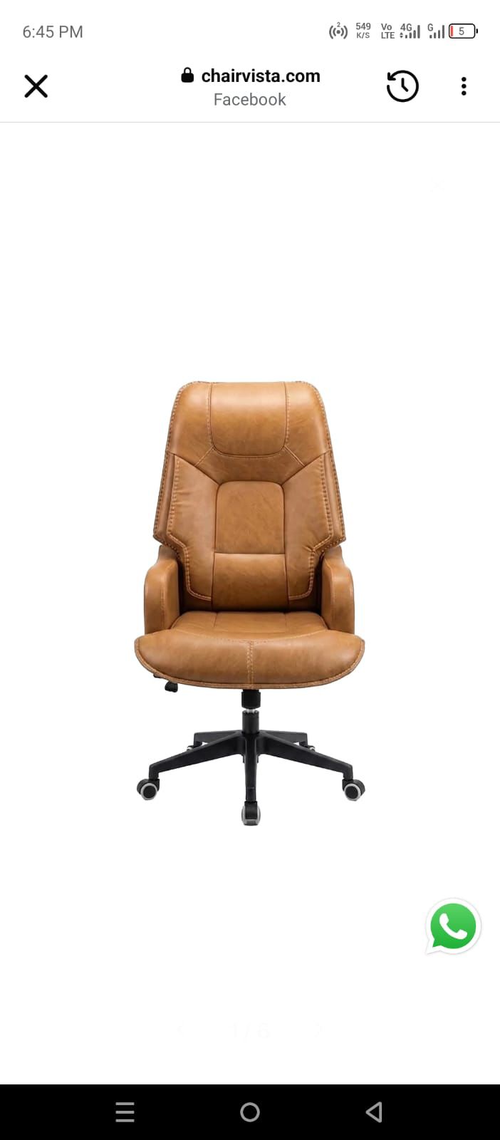 Office Revolving Chair/ Boos Chair/ Computer Chair/ Comfortable Chair , dining chairs, chairs for office,schools, restaurants, meetings.