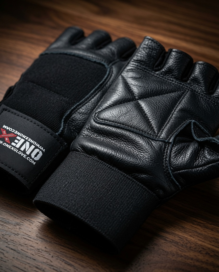 WEIGHT LIFTING GYM GLOVES FITNESS GENUINE LEATHER GLOVE GRIP PADDED PALM CYCLING