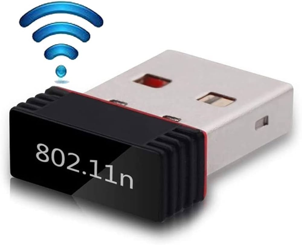 USB WiFi Adapter 802.11n Wireless Network Dongle for PC & Laptop | High Speed Mini USB WiFi Receiver | No Brand price in Pakistan