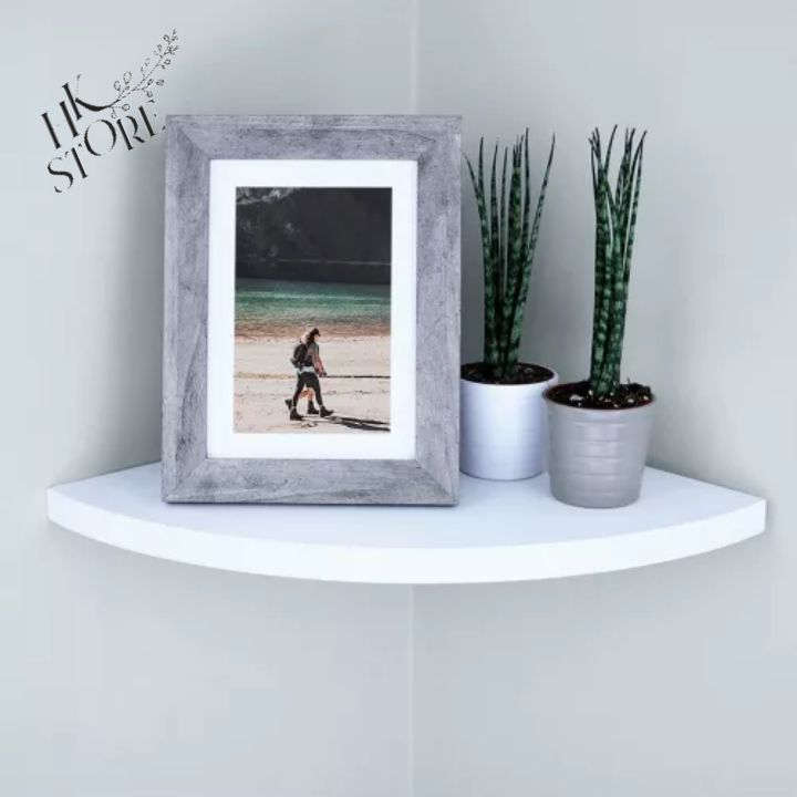 Corner Shelf Kitchen shelf Wall Shelf Wall-mounted Display Storage Organizer Rack for Living Room Office Home Decor 3pcs 3 Tier corner shelves Floating bedroom shelf
