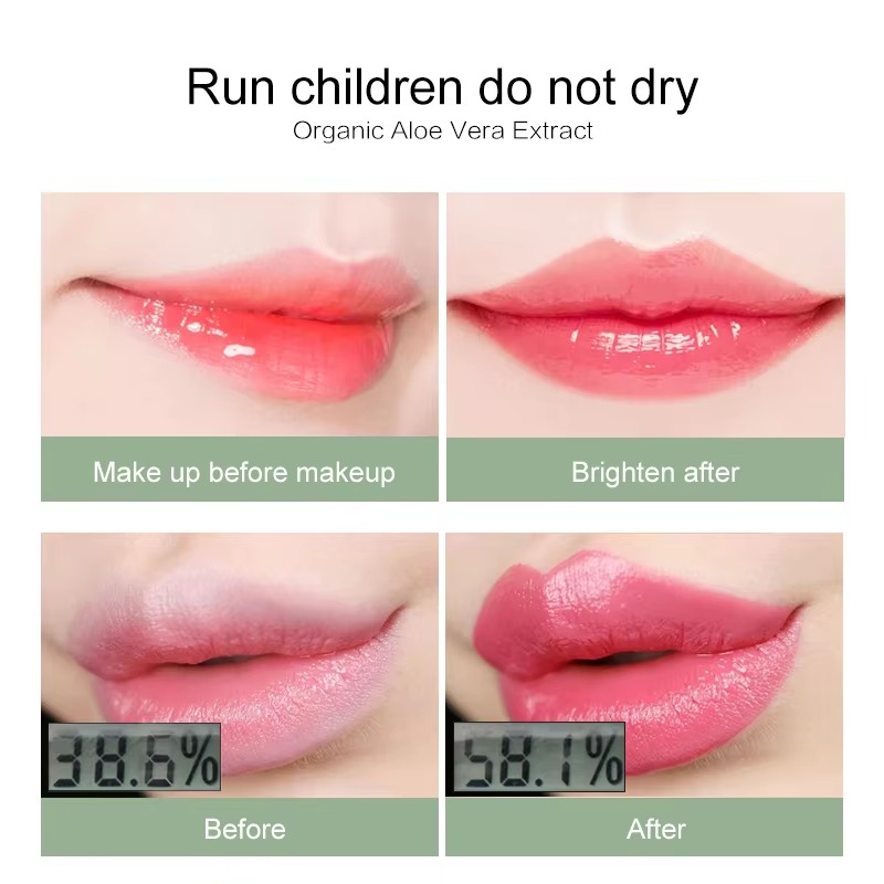 Aloe Vera Color Changing Lipstick – Temperature Sensitive Lip Balm – Long Lasting, Moisturizing, Non-Fading Magic Lip Color
