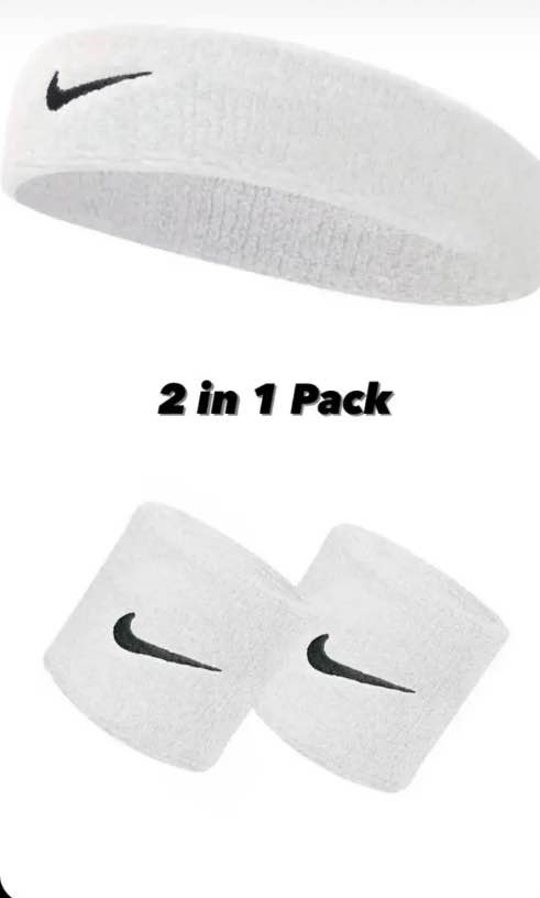 SPORTS HEAD BAND AND WRIST BAND FOR MEN AND WOMEN ,SWEAT-BAND HEAD-BAND WRIST-BAND SET TENNIS COURT SPORTS RUNNING TRAINING