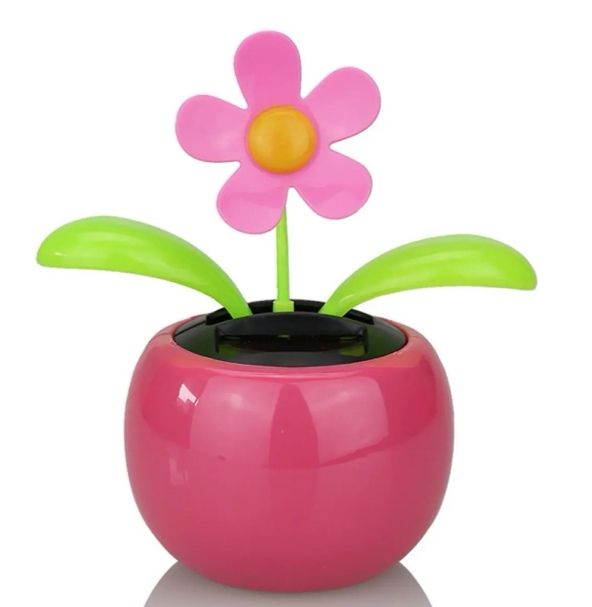 Solar Power Dancing Flower-swinging Animated Dancer Toy -Home and Car Decoration