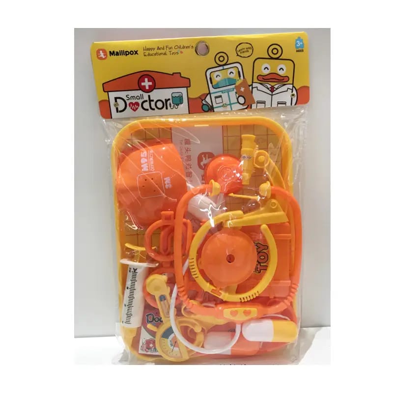 Doctor Pretend Play Set – Medical Kit Toy with Stethoscope,, Medicine Tray, Toy Syringe, Doctor Tools , Educational Role Play Toy for Boys & Girls Ages 3+ image 2