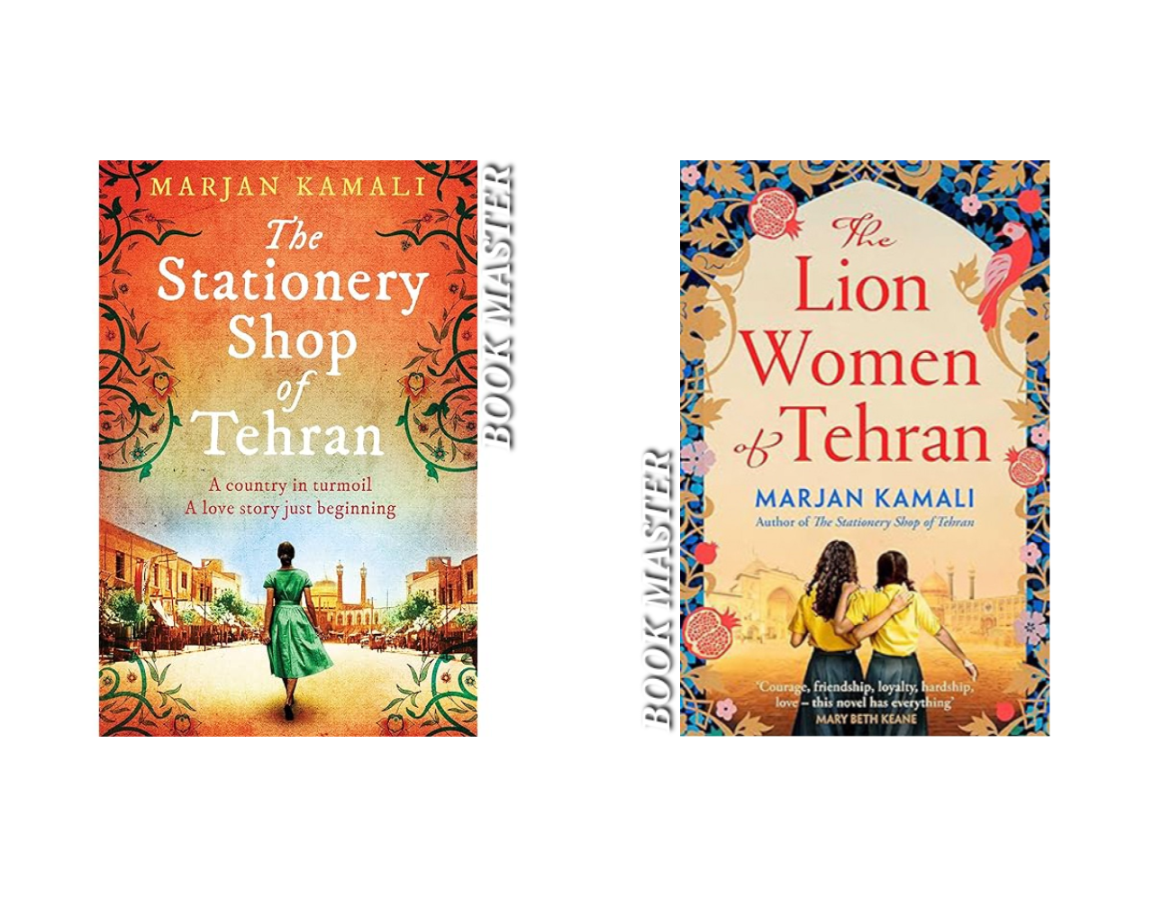 The Stationery Shop of Tehran / The lion Women of Tehran by Marjan Kamali Set of 2 books Daraz.pk