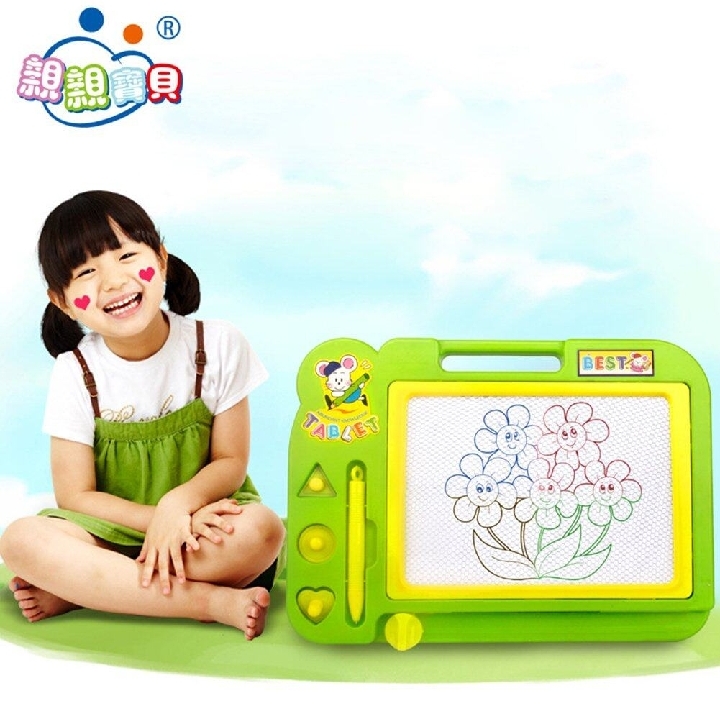 KALRI SHOP Magnetic Learning Drawing Board Erasable Doodle Board Educational Writing And Sketching Pad for Kids Travel Games Educational Toys