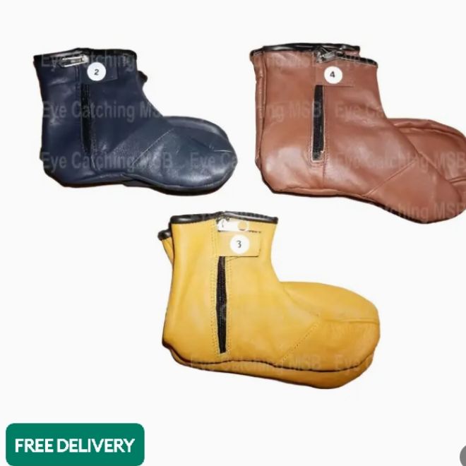 socks mozy leather kids