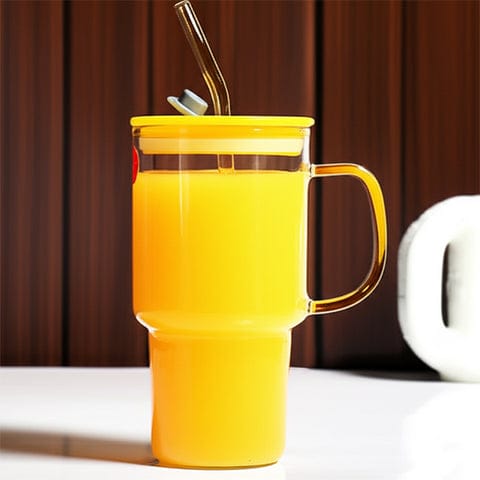 900ml Glass Sipper Tumbler