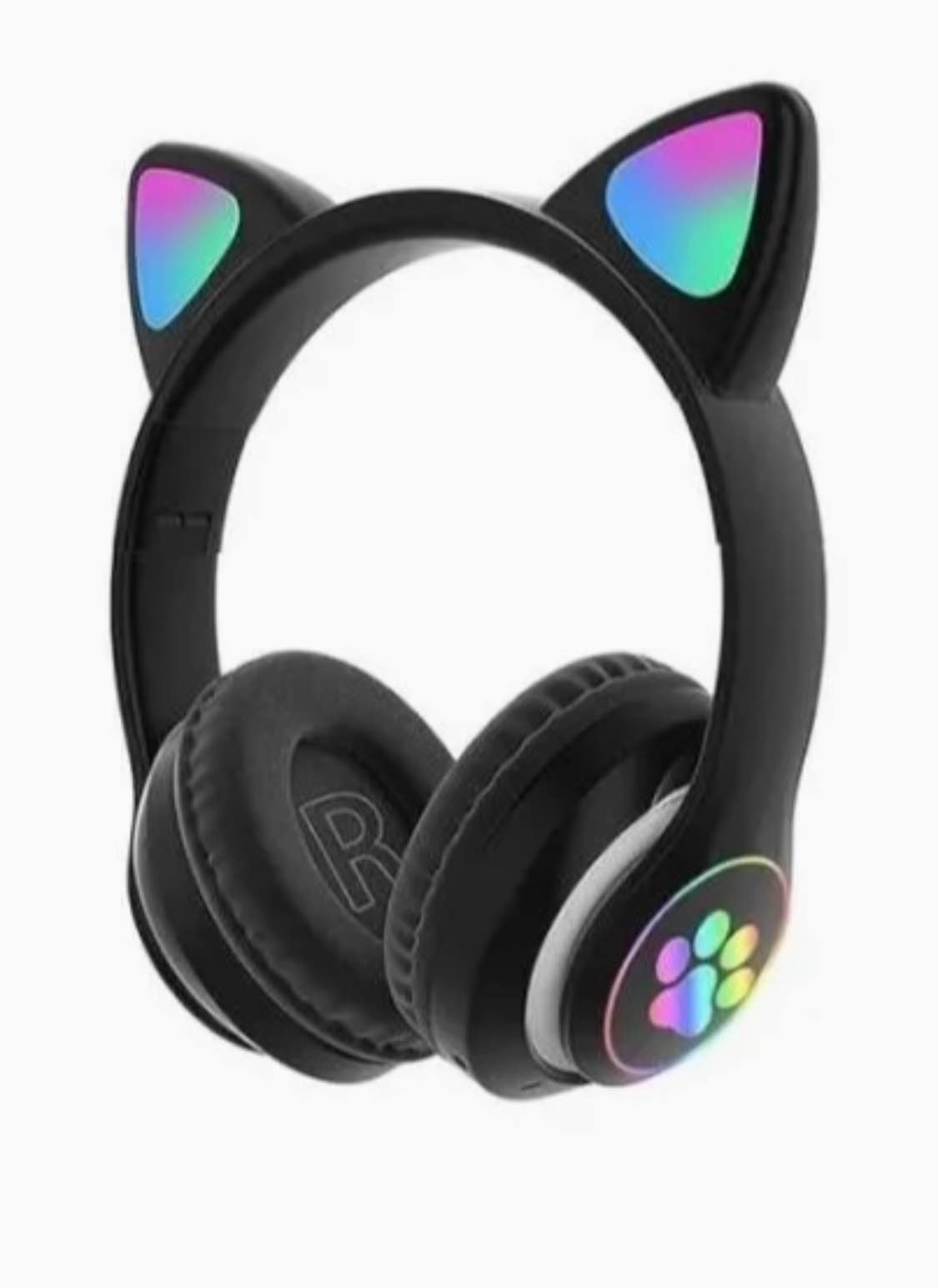 STN-28 Cat Wireless Headphones Bluetooth Over-Ear Headset with Cute Cat Ears