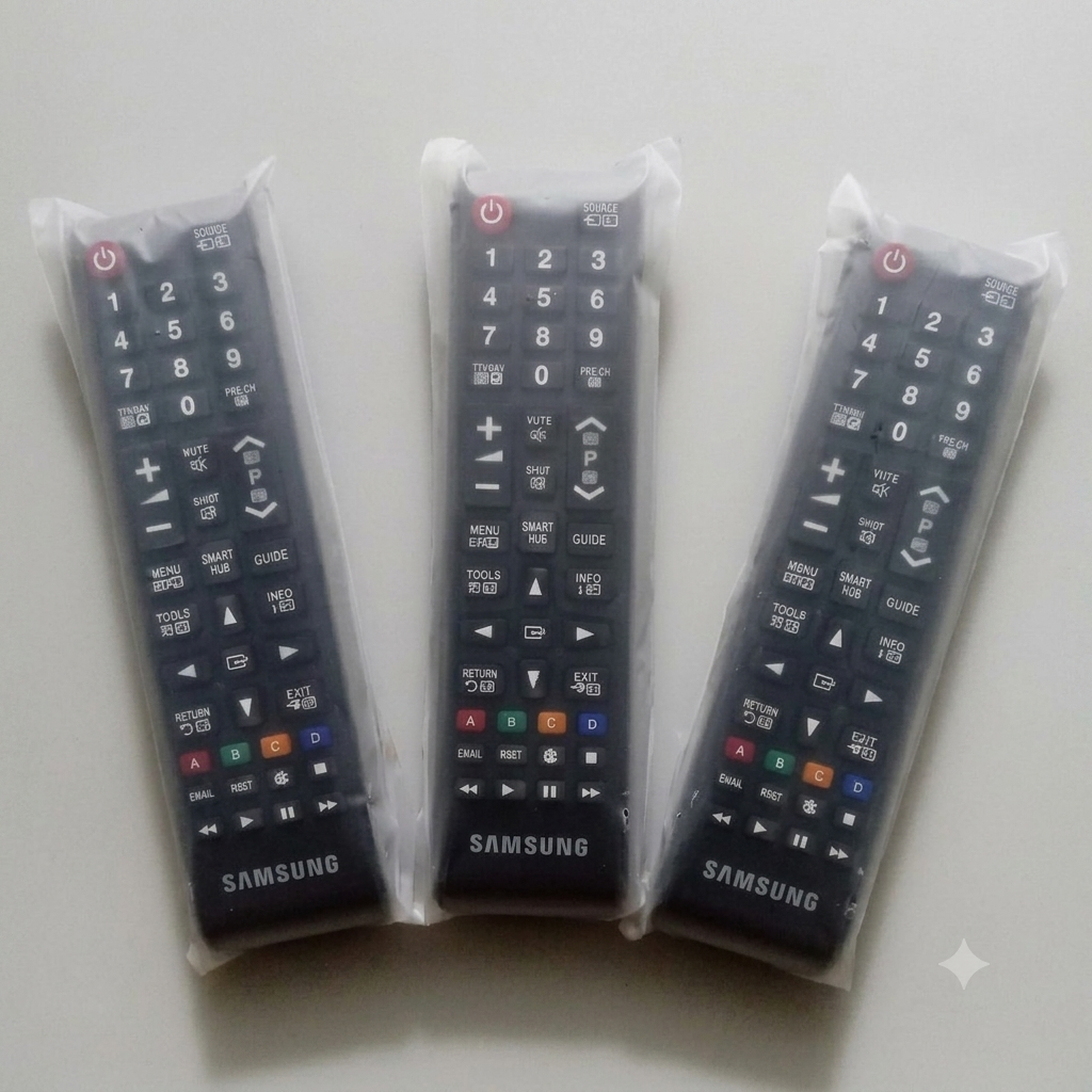 Universal Samsung Remote Control (Pack of 2, 3 & 5) For All Samsung Smart TV Models AA59-00800A RM- 1088 Replacement LED/LCD TV Controller + Free Battery Cells