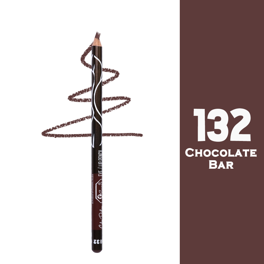 Sweet Face Lip Liner Pencil - Chocolate Bar (Brown) | Waterproof, Matte, Long Lasting Lip Contour Pencil